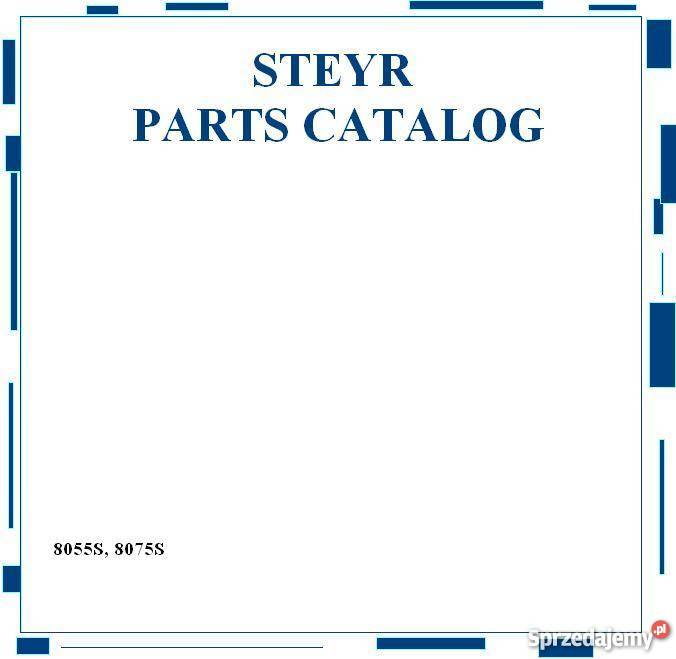 STEYR 8055S 8075S KATALOG CZESCI wysyłka Kielce