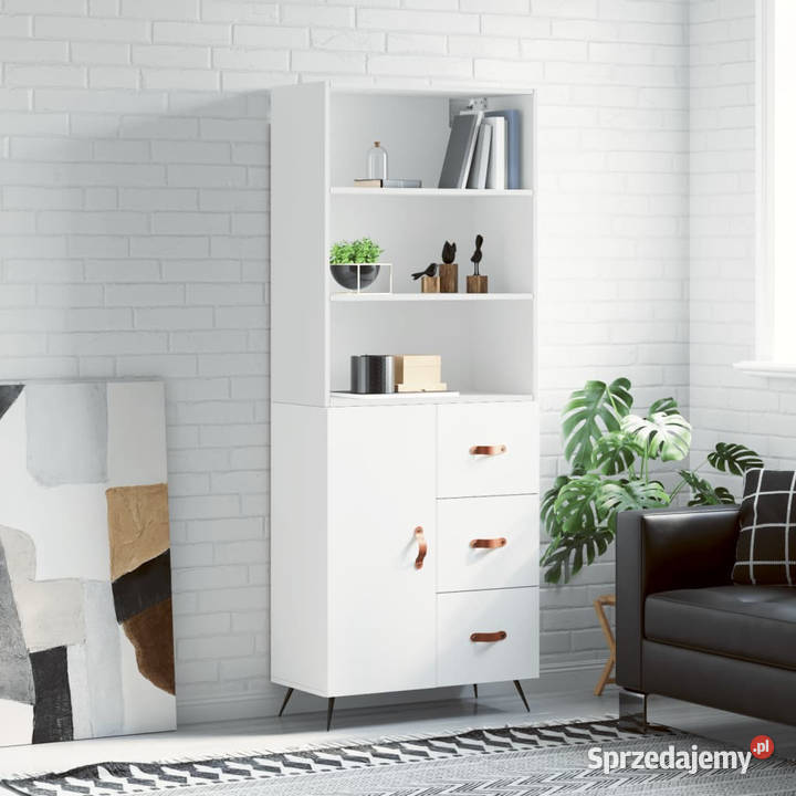 Witrynka biała 695x34x180 materiał Warszawa sprzedam