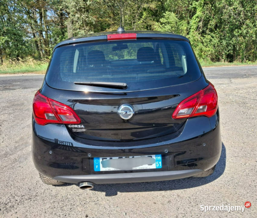 Opel Corsa 14 i 90 50 E 2014 czarny Pleszew sprzedam