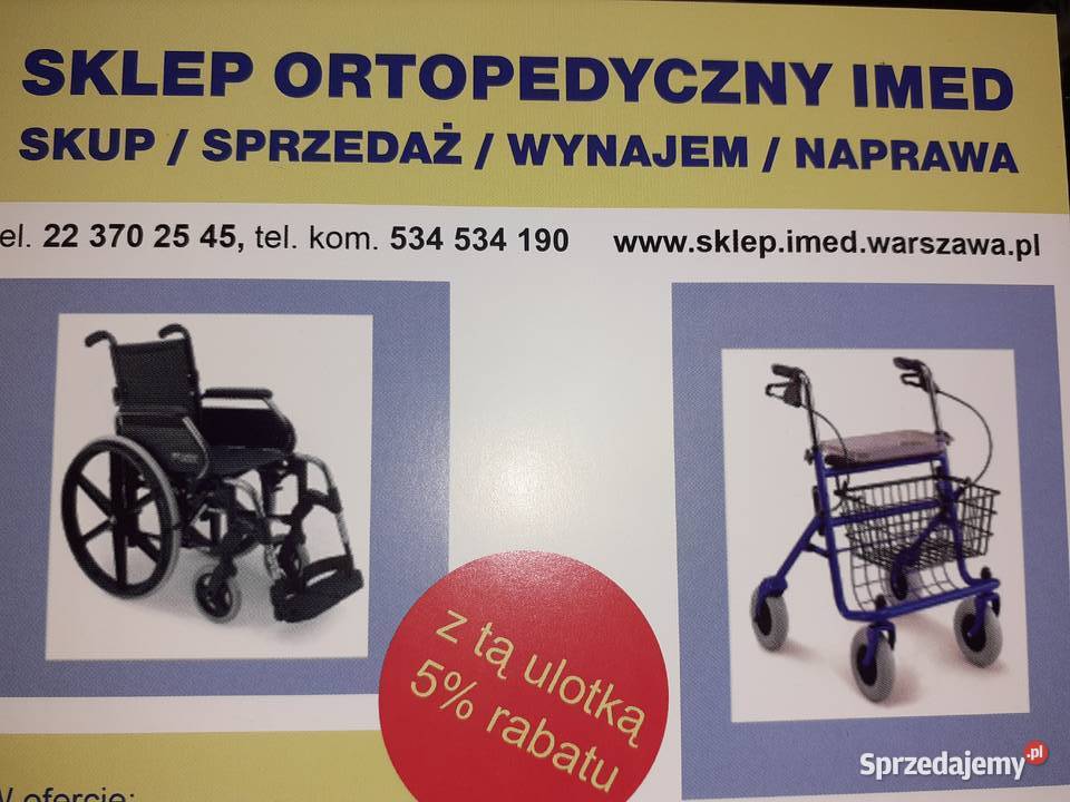 Balkonik Rehabilitacyjny Wysoki Ambona Warszawa