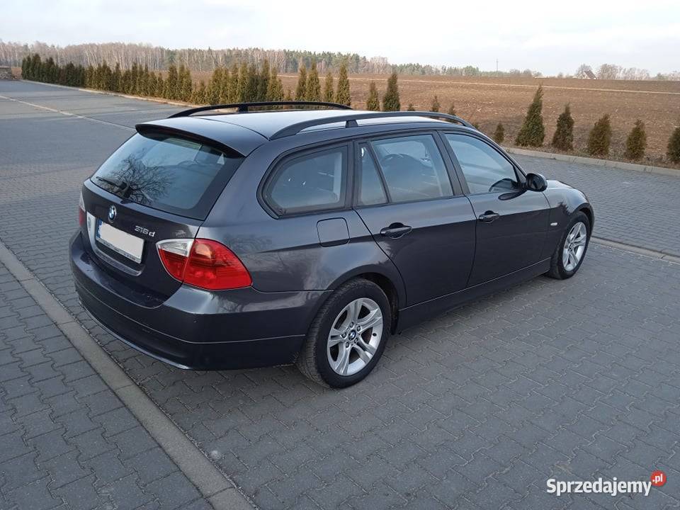 BMW 3 e91 kombi 2008r 318d 143186 243000 Suchowola