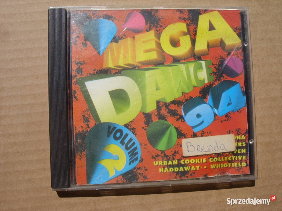 Płyta CD Dance MEGA DANCE94Vol2 1994 dolnośląskie Wołów