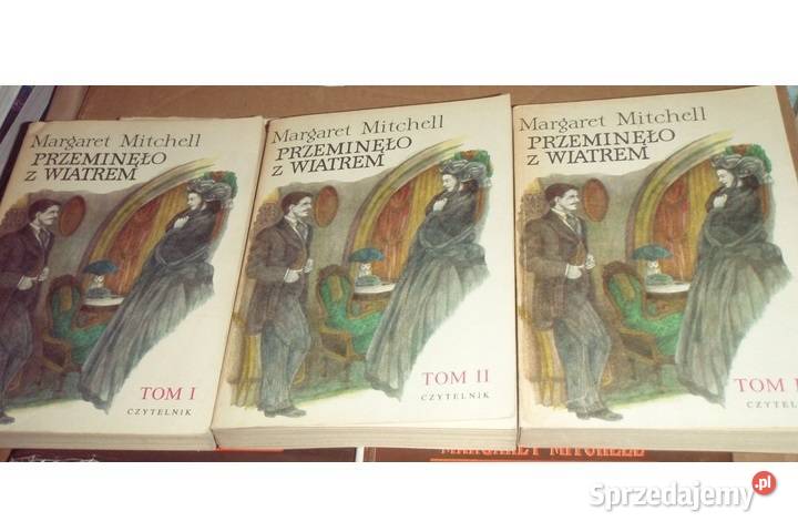 Przeminęło z wiatrem M Mitchell 3 tomy Goleniów