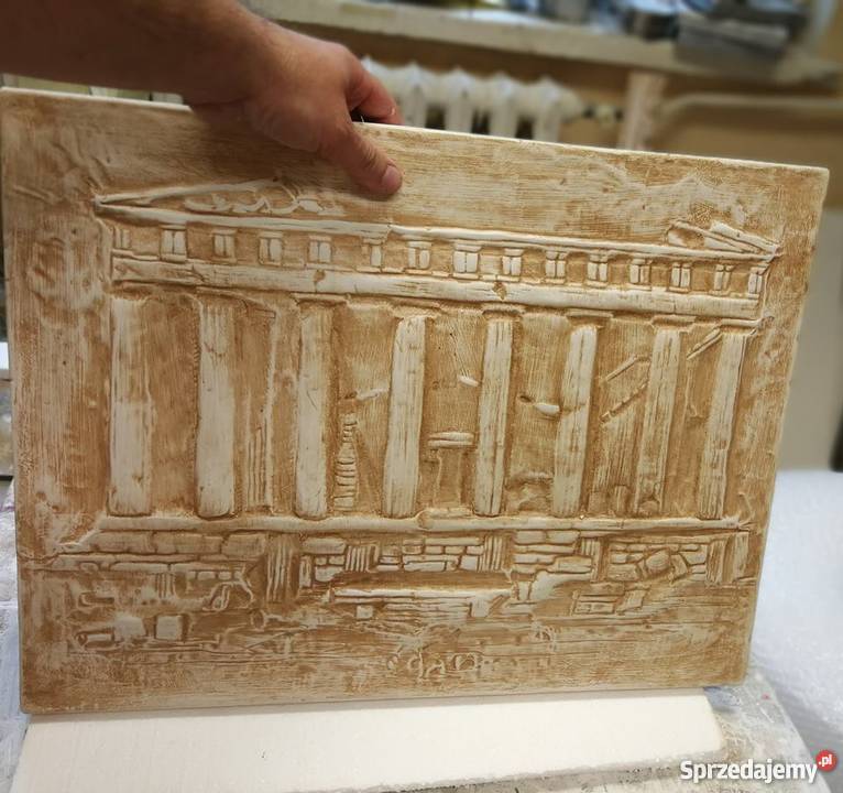 Sztukateria gipsowa Partenon Płaskorzeźba grecka Dekoracje i ozdoby Zielona Góra