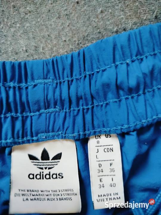 Adidas spodnie dresowe róż 34 niebieski Szczecin