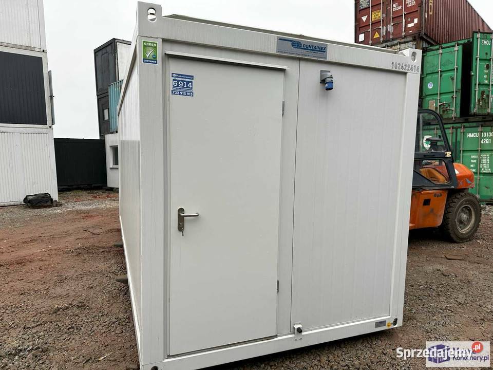 KONTENER BIUROWY SOCJALNY CONTAINEX 256 NOWY Wrocław sprzedam