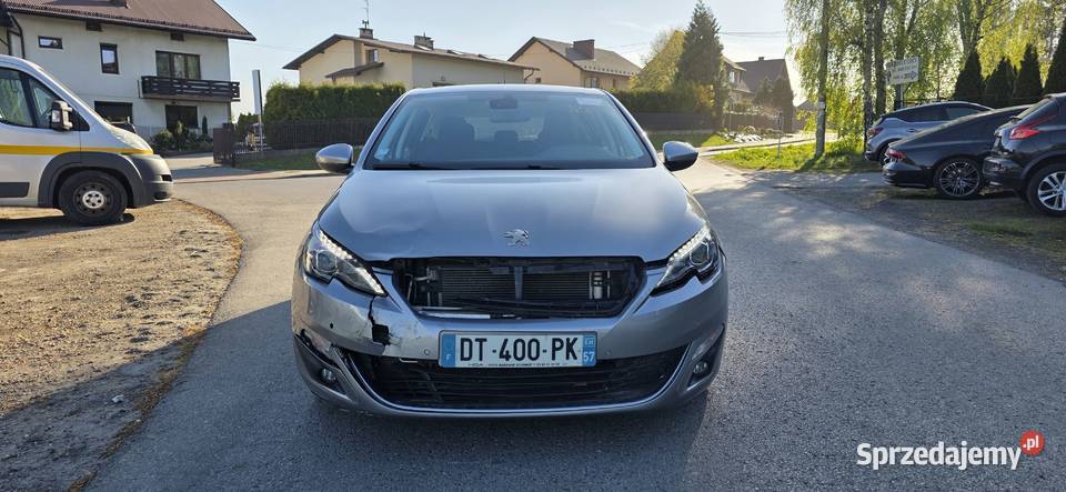 Peugeot 308 16 hdi 120 uszkodzony małopolskie
