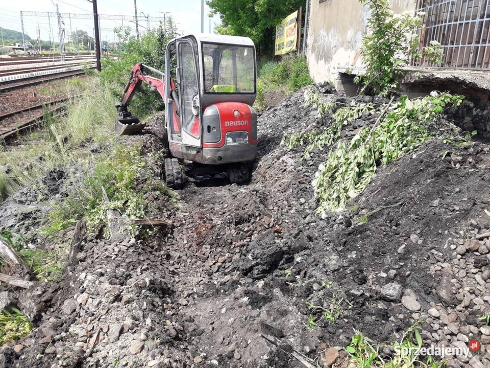 Usługa koparką i minikoparką śląskie Częstochowa