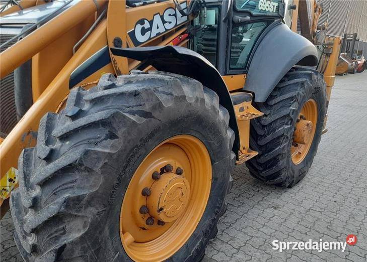 Koparko ladowarka CASE duże koła tez leasing
