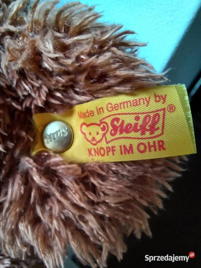 Steiff miś misiu maskotka pluszak nowy 40 Gryfino sprzedam