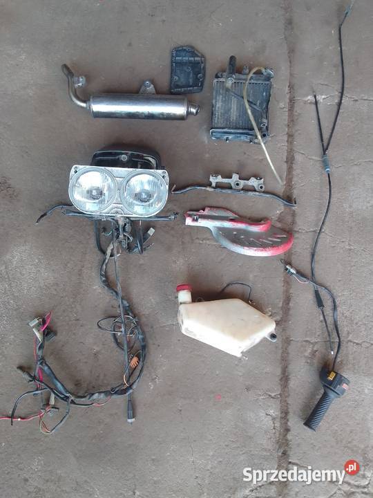Części Gilera XR1 XR2 chłodnica licznik lampa kujawsko-pomorskie Dziedno