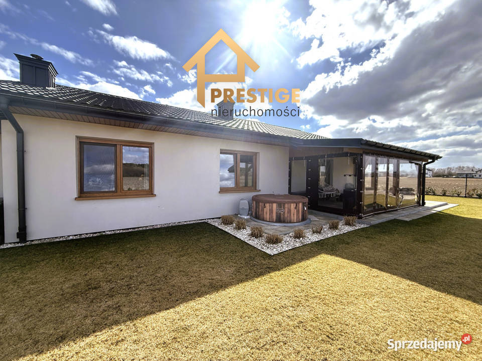 Parterowy dom wysoki standard na przedmieściach Konin sprzedam