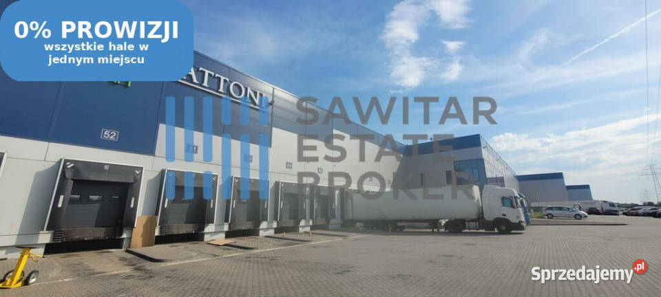 Nowoczesny Magazyn 6 doków brama 0 zaraz śląskie Sosnowiec