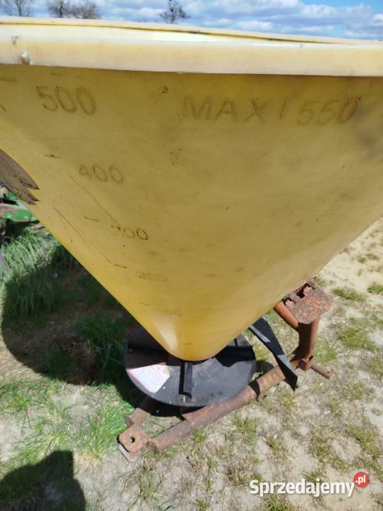 Rozsiewacz do nawozu lejek Wytyczno