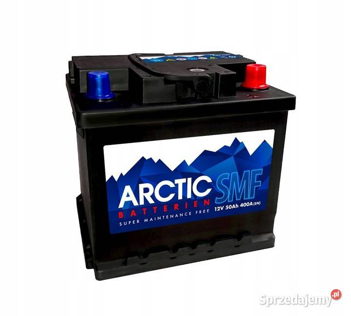 Akumulator samochodowy Arctic 12V 50Ah 400A P Konin