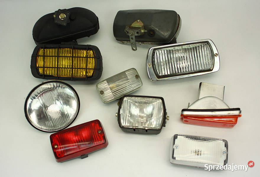 Klosze lamp tył białoczerwone Fiat 126p Maluch Poznań