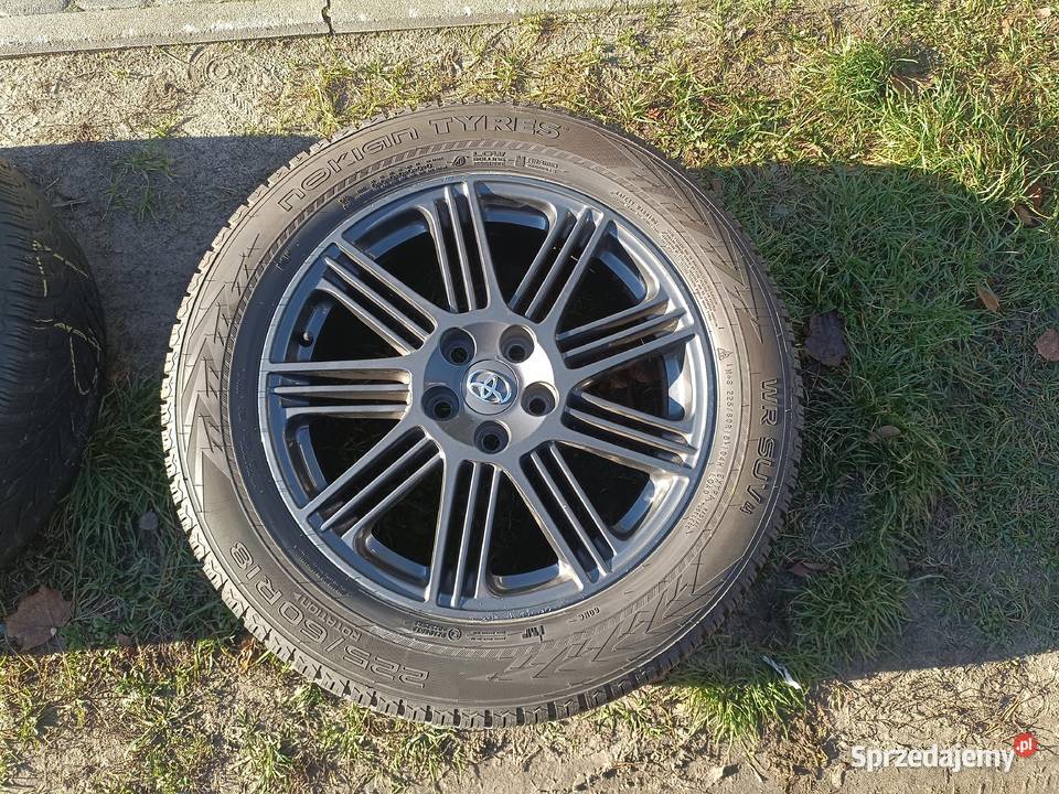 Toyota RAV4 oryginalne alu 18 opony zimowe Ostrołęka