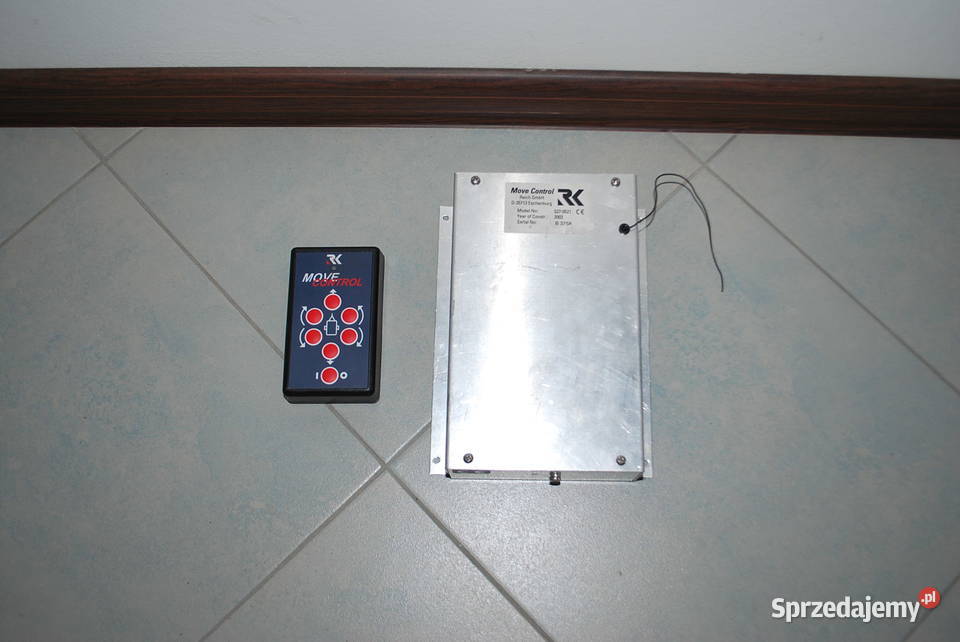 Centralka i pilot do movera napędu manualnego do Grzebowilk
