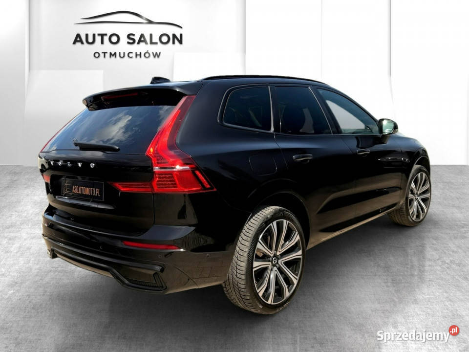 Volvo XC 60 RECHARGE panorama 4x4 kamery 360 acc przyciemniane szyby Otmuchów