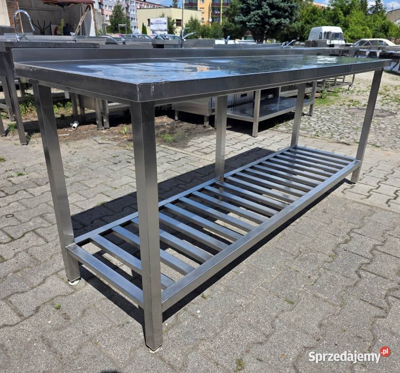 Stół Gastronomiczny z Półką Ociekową 2006085 Nowe Skalmierzyce