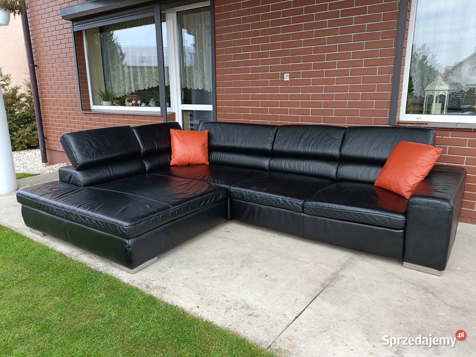 Sprzedam narożnik ze skóry Konin sprzedam