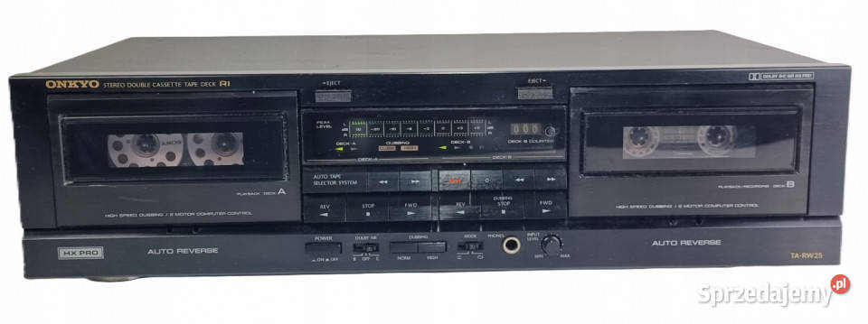 Onkyo TA RW 25 TARW25 magnetofon casette deck Międzychód