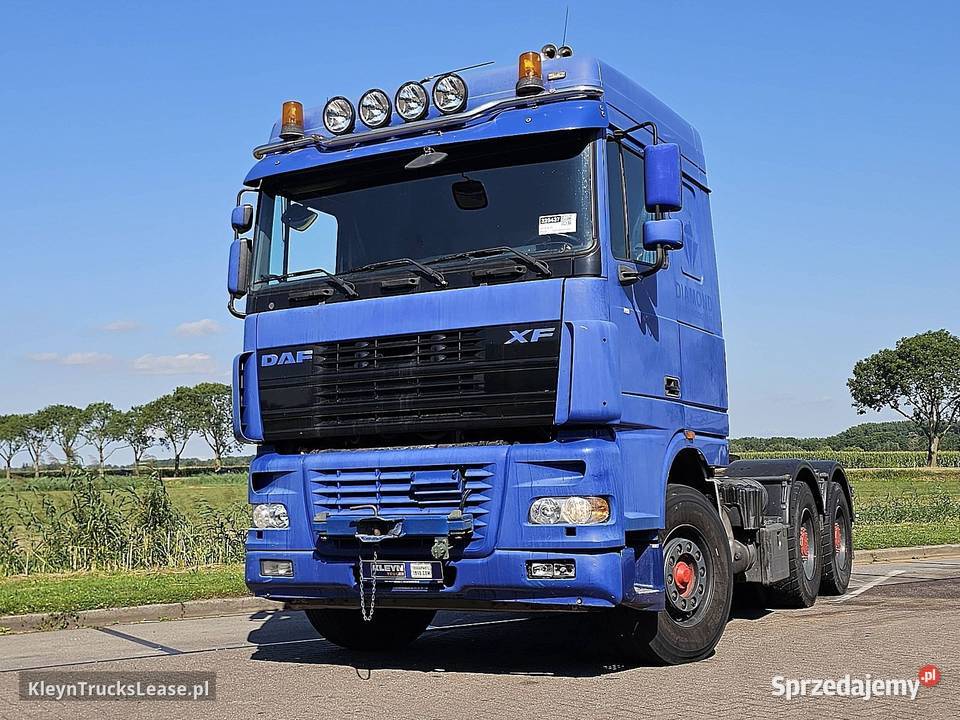 DAF XF 95380 6X4 FULL STEEL EURO3 ciągnik