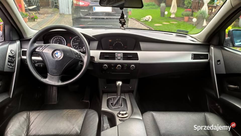 Bmw e60 530d Sedan Czarny Automat Alu 19 Zadbane Toruń sprzedam
