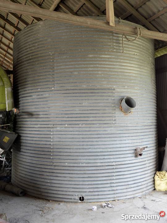 Silos zbożowy 40 ton płaskodenny wewnętrzny świętokrzyskie Tarłów