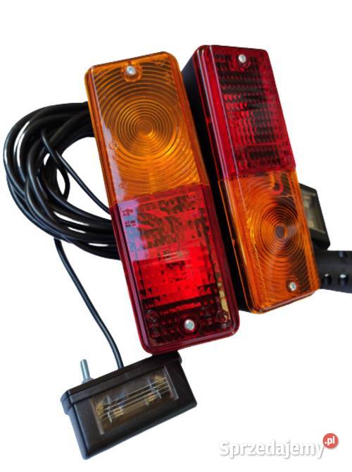 Zestaw lamp do przyczep rolniczych oświetlenie
