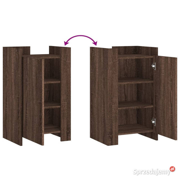 Szafka brązowy dąb 45x35x75 materiał Warszawa