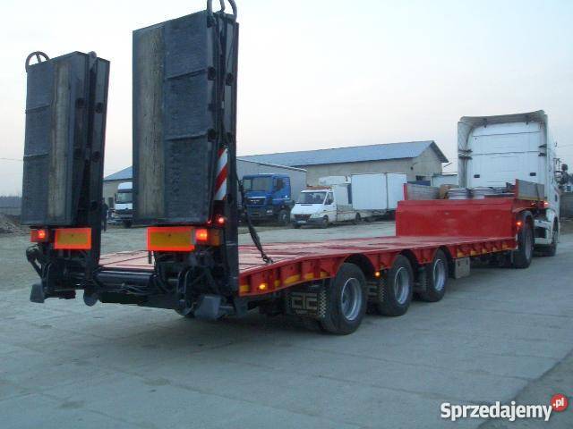 NACZEPA NISKOPODWOZIOWA NISKOPODŁOGOWA CTC niskopodłogowe wielkopolskie Turek sprzedam