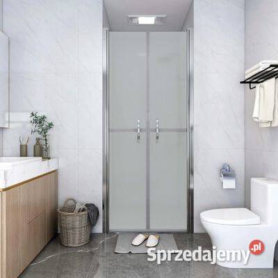 vidaXL Drzwi prysznicowe szkło mrożone ESG Warszawa