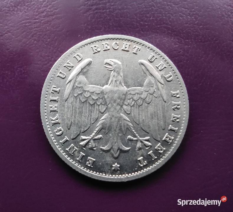 Moneta Niemcy 500 Marek 1923 A Rzadka Piękna Pruszków