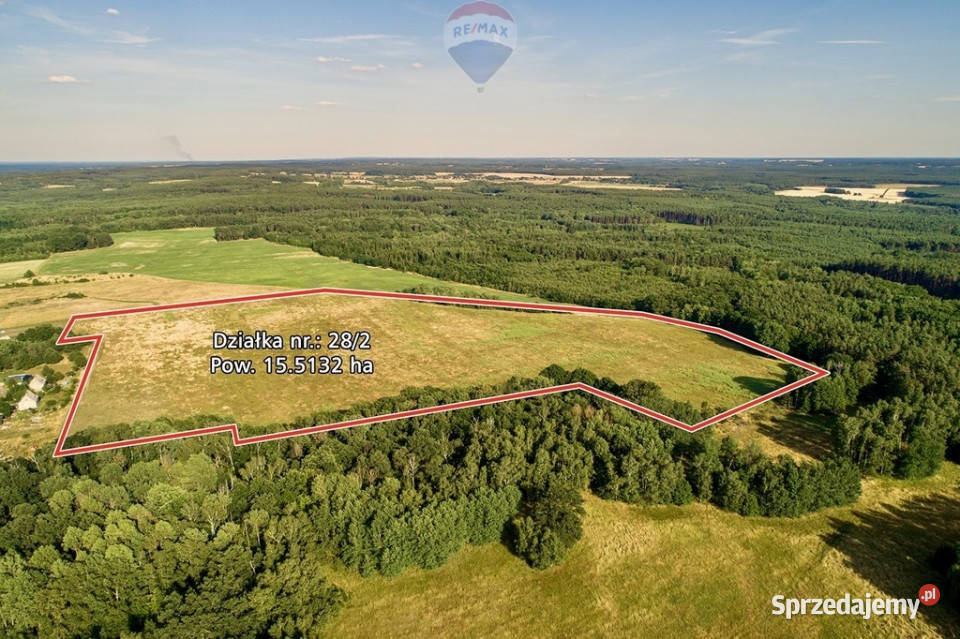Duża działka rolna 155132 ha dopłaty Klępina