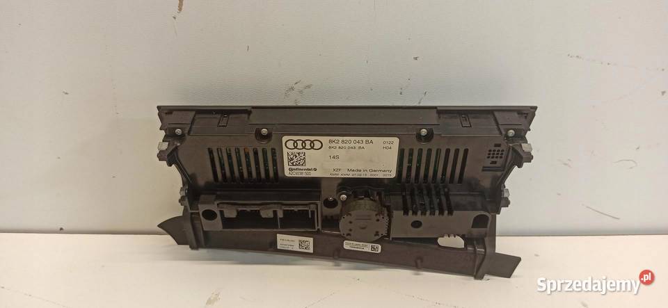 AUDI Q5 PANEL KLIMATYZACJI RHD ANGLIK