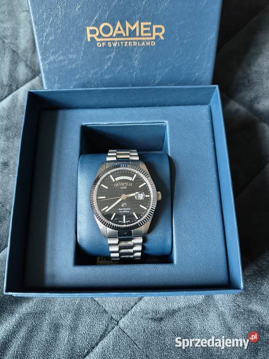 Szwajcarski zegarek automatyczny Roamer