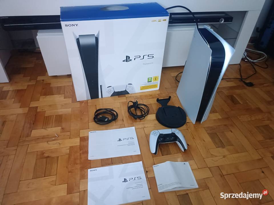 Konsola Playstation 5 z napędem CFI 1216A pad Konsole i automaty Libiąż