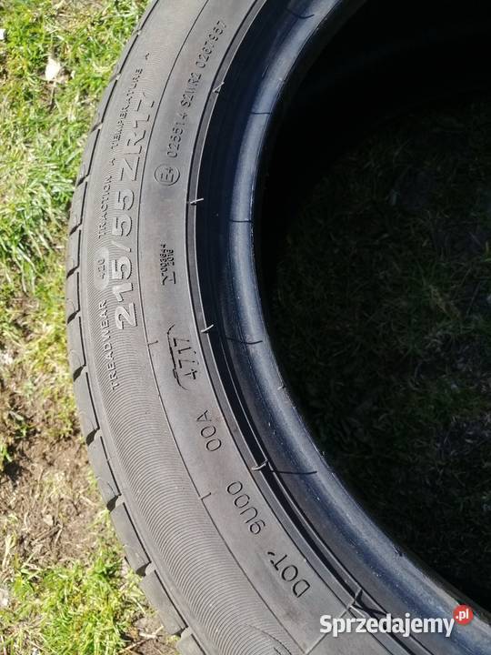 Opony letnie 215 55 r17 Komplet Góra Kalwaria
