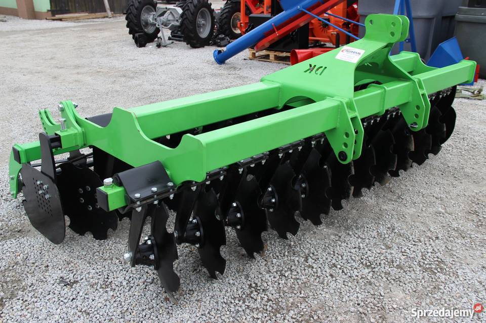 Brona talerzowa kompaktowa lekka Dziekan nieuszkodzony Agregaty Rogóźno