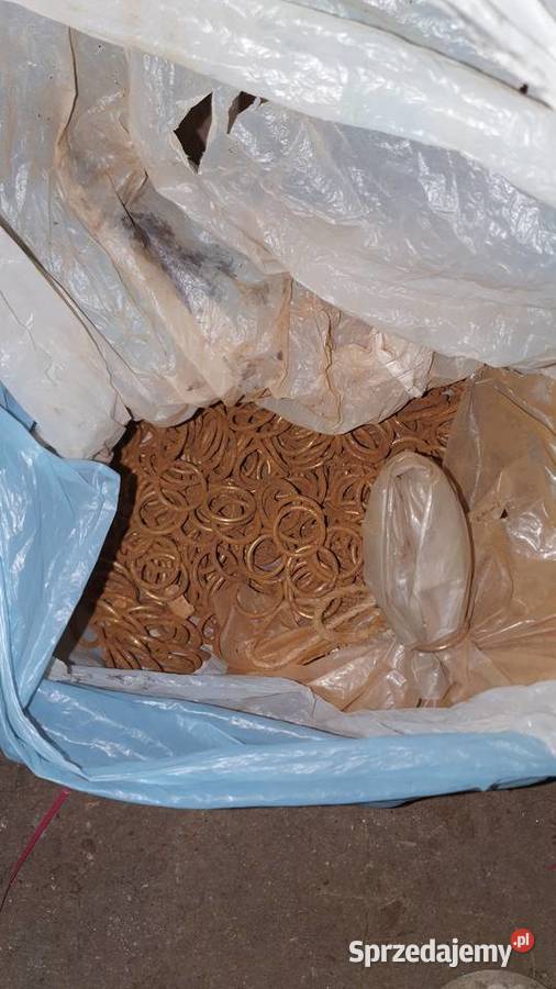 Metalowe kółka oring 23 rzeźba nowoczesna Warszawa