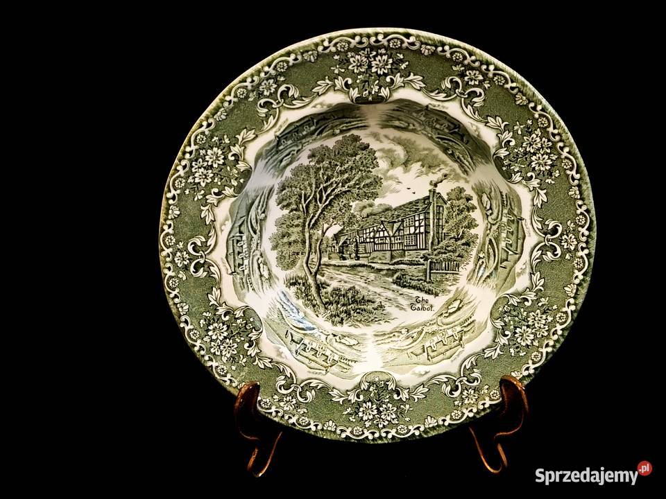 Talerz angielski głęboki Grindley lubelskie Chełm