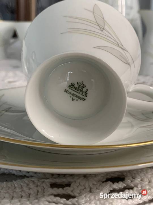 Serwis kawowy Rosenthal na 12 osób Połczyn-Zdrój