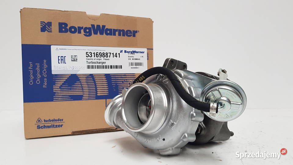 Turbosprężarka BorgWarner KKK 53169707141 Siedlce