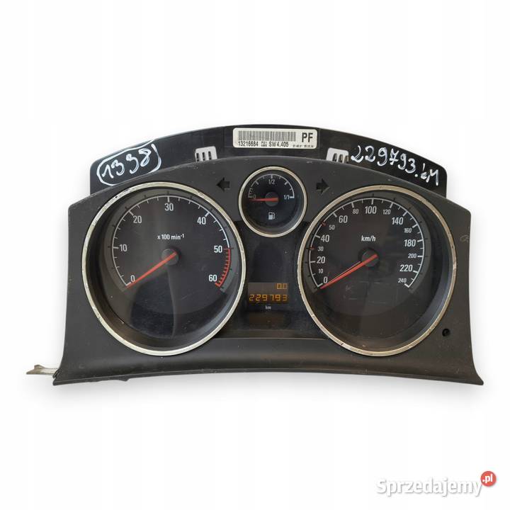 LICZNIK ZEGARY 13216684 PF Opel Astra H Zafira B sprzedam