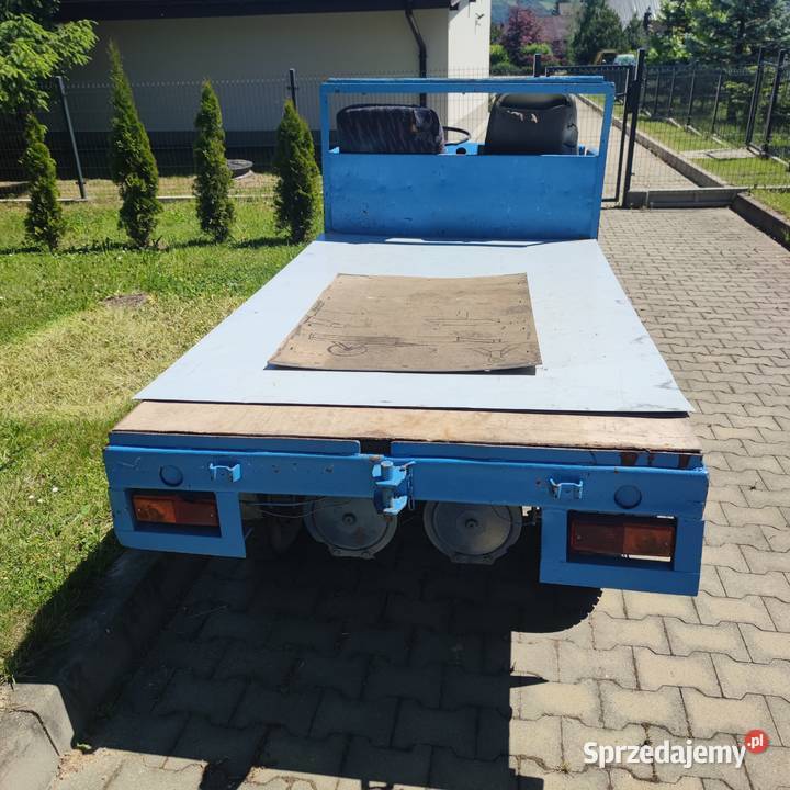 Wózek platformowy WNA 1320 stan brak akumulatora Nowy Sącz