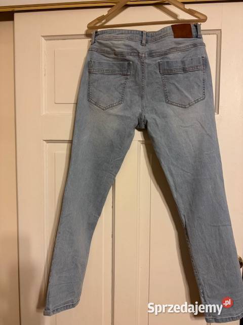 Jeansy męskie Carry 3232 niebieskie bawełna Częstochowa