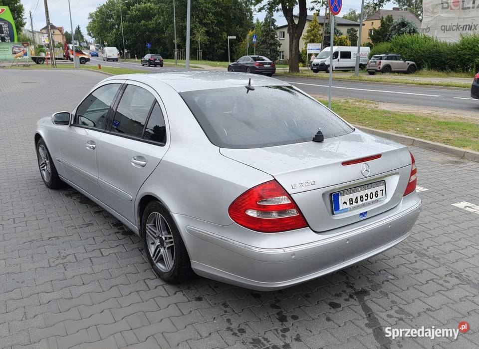 Mercedes E 320 benz Salon Zamiana czujnik zmierzchu 320 Mosina