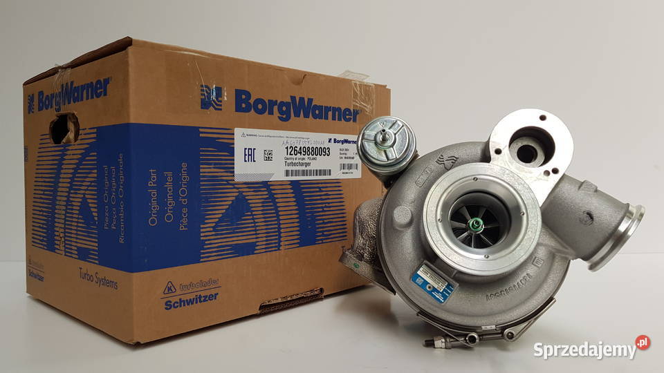 Nowa turbosprężarka BorgWarner KKK 12649880093 mazowieckie Siedlce