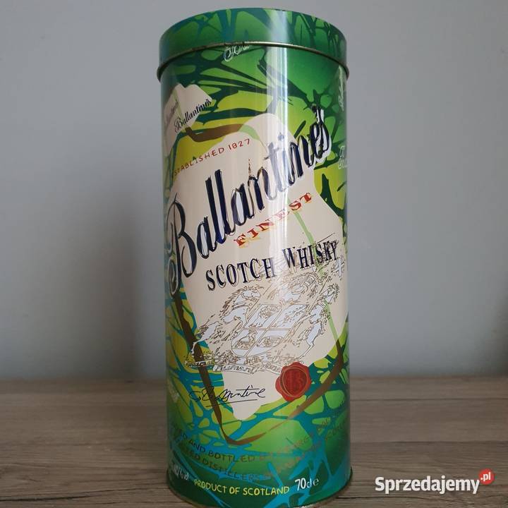 Ballantines puszka Pozostałe Nowa Sól